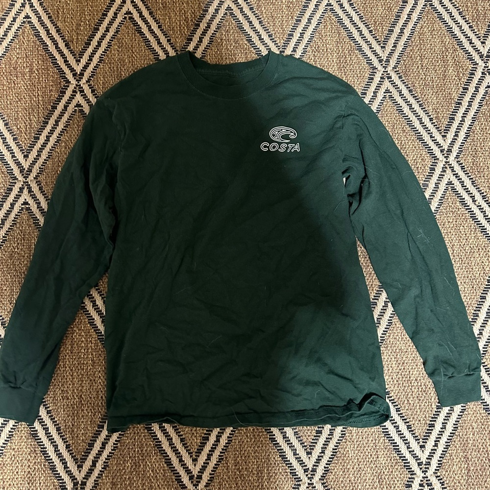 Army Green Costa Long Sleeve Tee